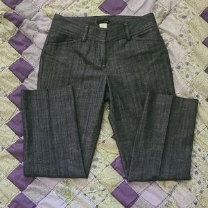 J. Crew Gray Ankle Cropped Pants